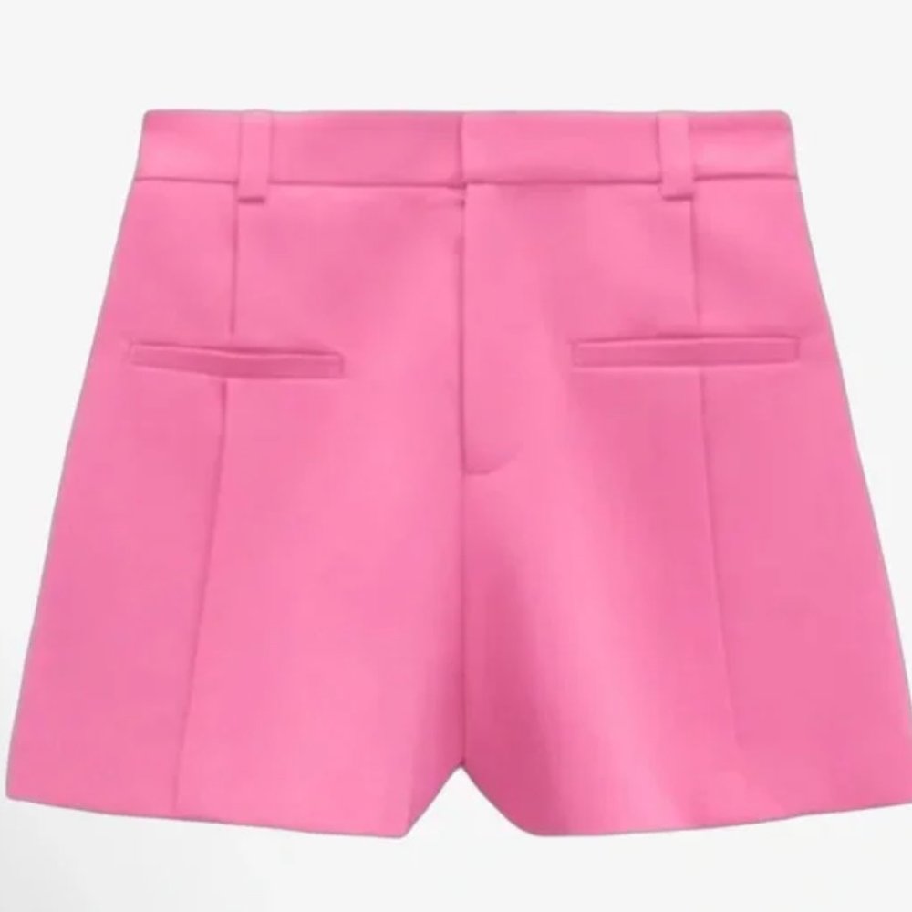 Pink Zara shorts
